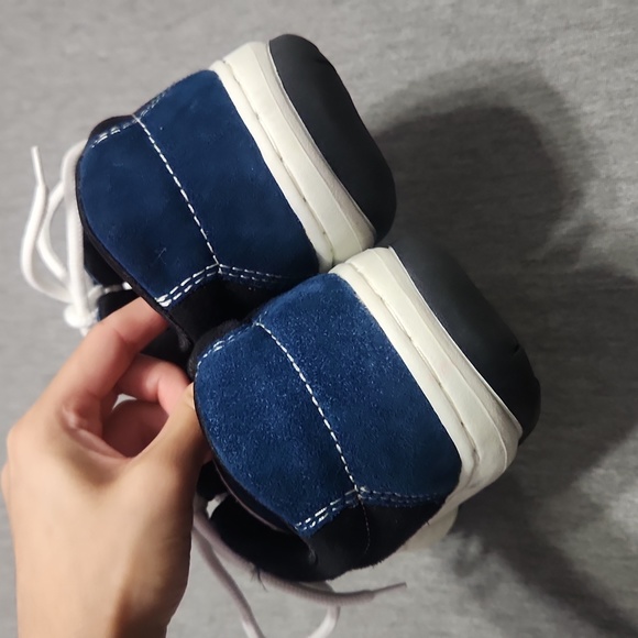 RARE!! Vintage 90's Y2K Candies Blue Chunky Puffy Lug Sole Platform Sneakers - Picture 13 of 17